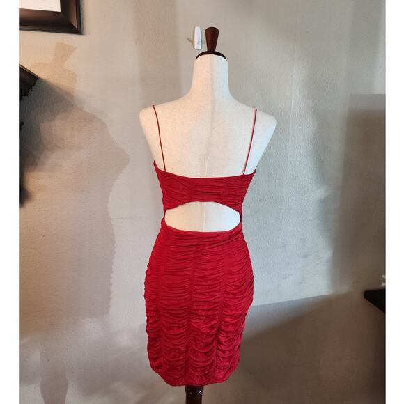 Windsor Women's Mini Dress Cherry Red Valentines Day Event - Picture 3 of 13